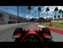 rfactor　indycarでロングビーチ走ってみた
