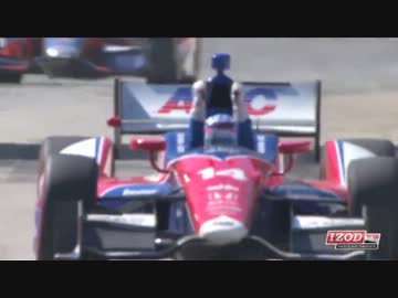 2013インディカー 第3戦 ロングビーチ 決勝ハイライト