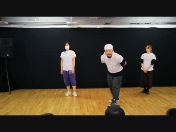 プリンケツプリンケツよっちさんご本人(25kg増し)と、ぱん２が踊ってみた