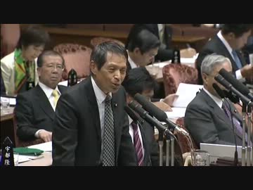H25/4/23 参議院予算委員会・丸山和也【尖閣 缶・仙谷の参考人招致を！】