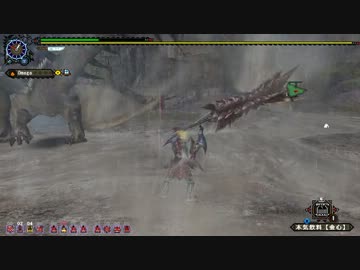 【MHF-G】ヒュジキキ 火事場大剣ソロ 9ラスタ【リベンジ】
