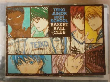 【黒子のバスケ】キャラチョコ作ってみた