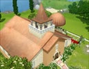 【sims3】教会っぽい結婚式場作ってみた【建築】