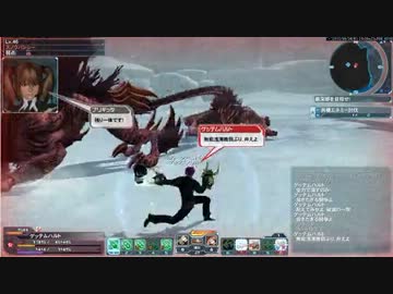 [pso2]ゲッテムハルトのナックル特訓VSスノウ夫婦