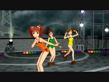 律子・やよい・真美 MEGARE!! チャイナミズギ