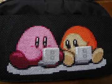 3DSLLのケースをカービィ仕様にしてみた