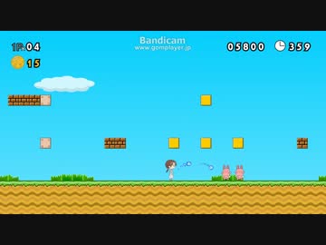 モバマスでマリオっぽい自作ゲーム