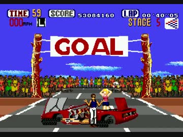 【TAS】アウトラン【メガドライブ】 04:25.73