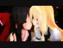 【MMD】ポッキーゲームしようぜ☆【レイマリ】