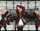 【MMD】朝比奈りん＆レッドショルダー「HurlyBurly」