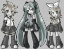 【鏡音リン・レン 初音ミク】 ぱっへるべるのかのん ニ短調