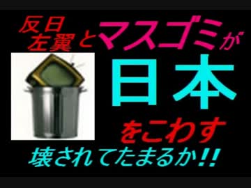 偏向と真実【デモ隊は悪！これテレビの常識♪】反韓デモ
