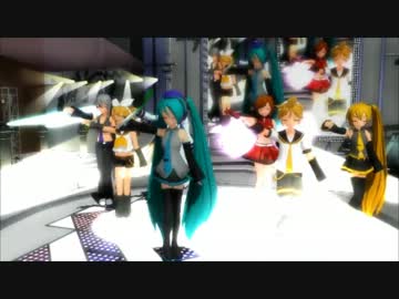 【MMD】　きしめんAllStar　【杏梨ルネ退場選手権】