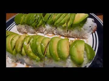 アメリカの食卓 122  ドラゴンロールを食す！