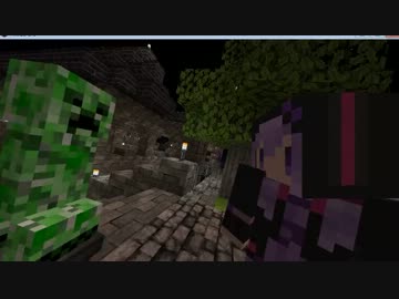 【Minecraft】崖の上の建設記 Part8【結月ゆかり＋ゆっくり実況】