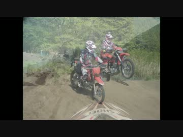 KLXでモトクロスコースを走ってみた(;^ω^)