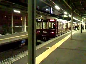 阪急電車 車両点検の為の車両入れ替えpart２ 8000 7000 ニコニコ動画