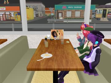 【MMD】THE THREE YOUNG-MEN IN MIDNIGHT #21【マンガ再現】