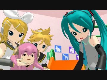 【MMD-OMF3】ぷち達が遊んでるだけ【アクセサリ配布】