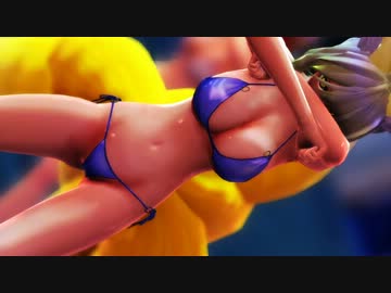 【MMD】藍しゃま達が水着で「Masked bitcH」リメイク版 (HD）