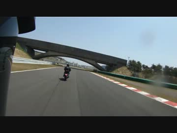 【バイクで】オートポリスで走行会【出発するけん！】