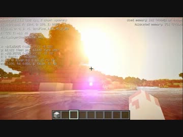 【Minecraft】シェーダー比較　SEUSv10RC6～L1+その他