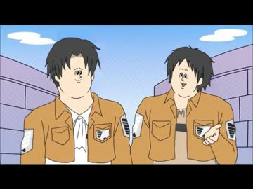 【手描き】カッコカワイイ 調査兵団！【進撃】