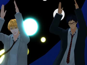 【MMD黒バス】恋愛サ.ー.キ.ュ.レ.ー.シ.ョ.ン【黄瀬とガリ峰】