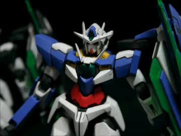 hgダブルオークアンタを作ってみた。