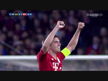 チャンピオンズリーグ12/13 バイエルン・ミュンヘン ゴール集