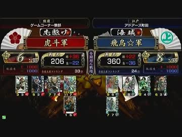 戦国大戦　頂上対決　2013/5/9　虎斗軍　ＶＳ　飛鳥☆軍