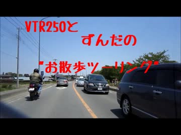 【ZUNDA】お散歩ツーリング【VTR250】