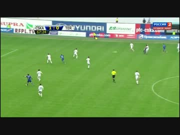 【北摂のジダン（本田）の全タッチあり】 ＣＳＫＡモスクワ × テレク