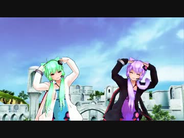 【MMD】ゆかりさんとらいち♪さんでいーあるふぁんくらぶ