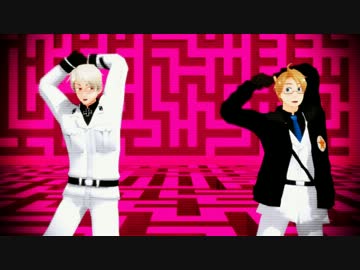 【APヘタリアMMD】 普・独・英・米でローリンガール