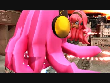 【MMD】たこルカの弾幕ごっこ２？【なぜ続いたし】