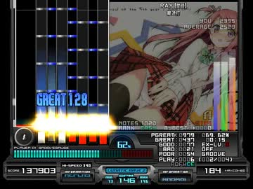 【BMS】縦連譜面3つ