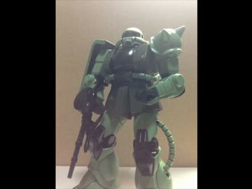 プラモデル初心者がザクに挑戦