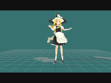 【MMDモデル配布】 霧雨 魔理沙_v0.9