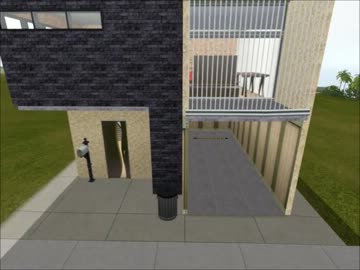 【sims3】モダンスターターハウスに挑戦【建築】