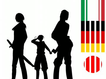 【手描き】ヘタリアで鰤ＯＰパロ