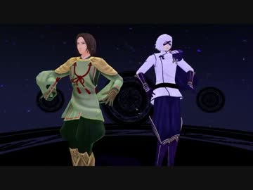 【MMD】智将コンビで星屑【戦国BASARA】