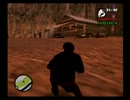 「GTASA実況パート15」　さよなら兄さん　そして袋を被せられる僕