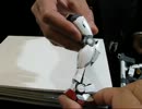 ５２回静岡ホビーショー　ＭＧガンダムＶｅｒ3.0の 足を少しだけ