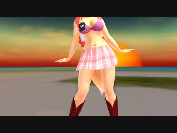 【MMD】水着祭り-17人【豊満な体が好きな人向け】