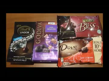 アメリカの食卓 130  ダークチョコ祭！【日米価格比較有】