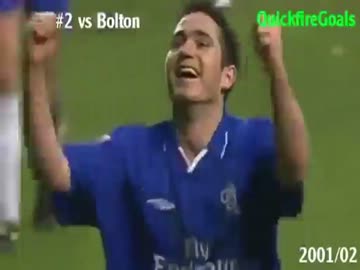 フランク・ランパード チェルシーでの203全ゴール集①