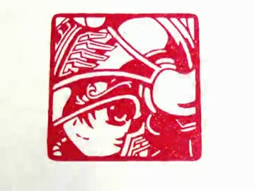 【手彫り】一級技能士が彫ってみた。01：鎧っ娘