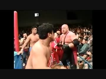 遺恨勃発！小橋健太 VS ベイダー