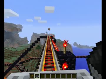 Minecraft ジェットコースター